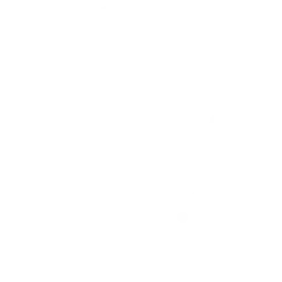 A white line-art icon combining a map pin location marker with a scenic mountain and sun image on a transparent black background.
